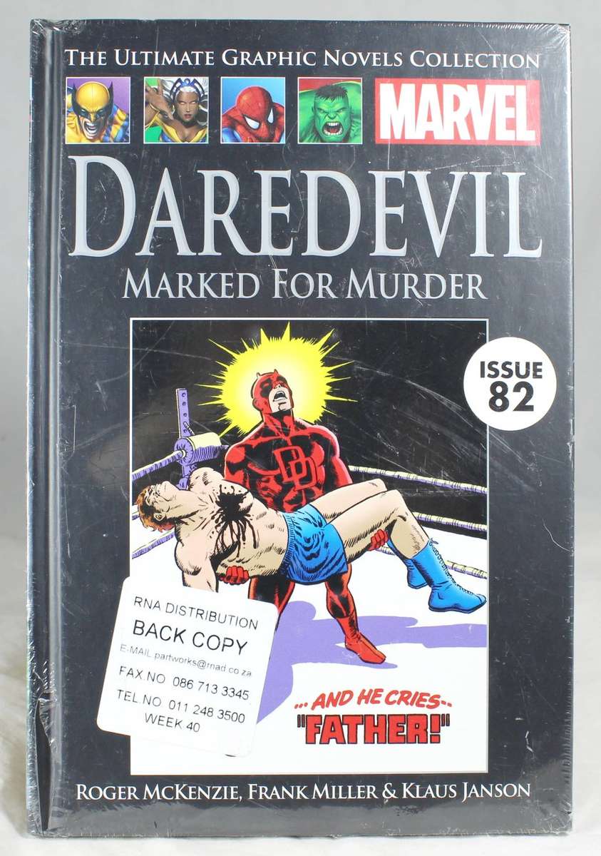 Marvel Ultimate Graphic Novels - Daredevil - Marked for Murder - Book #XL - Bid Now!