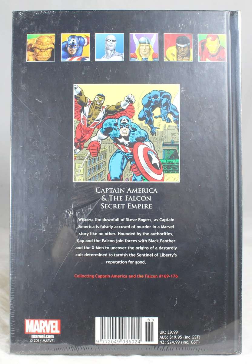 Marvels Ultimate Graphic Novels - Captain America and Falcon - Secret Empire - Book #XXX - Bid Now!