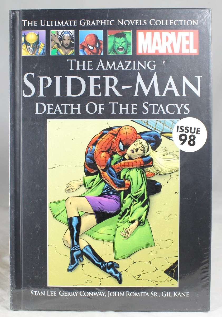 Marvels Ultimate Graphic Novels - Spider Man - Death Of The Stacys - Book #XIX - Bid Now!
