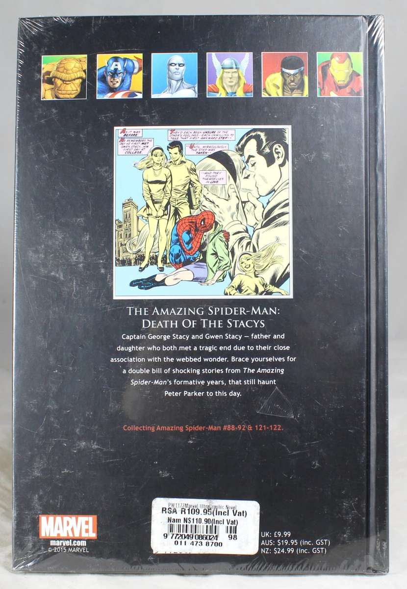 Marvels Ultimate Graphic Novels - Spider Man - Death Of The Stacys - Book #XIX - Bid Now!