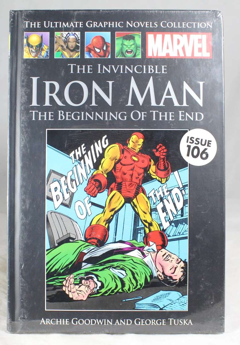 Marvel Ultimate Graphic Novels - Iron Man - The Beginning Of The End - Book #XVII - Bid Now!