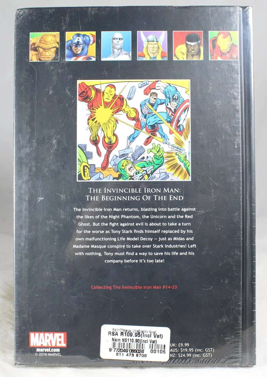 Marvel Ultimate Graphic Novels - Iron Man - The Beginning Of The End - Book #XVII - Bid Now!
