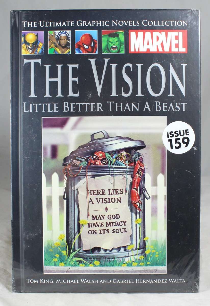 Marvel Ultimate Graphic Novels - The Vision - Little Better Than A Beast - Book #117 - Bid Now!