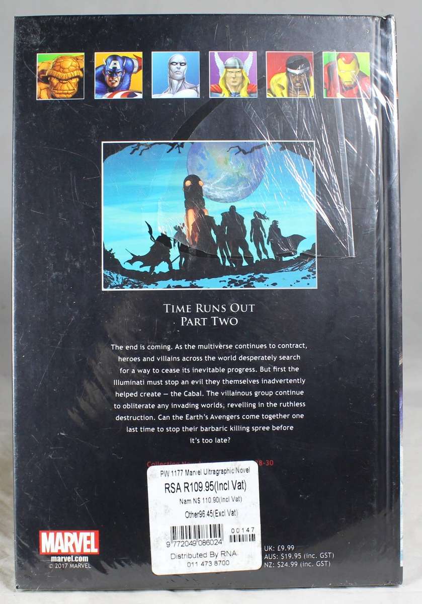 Marvel Ultimate Graphic Novels - Time Runs Out Part 2 - Book #105 - Bid Now!