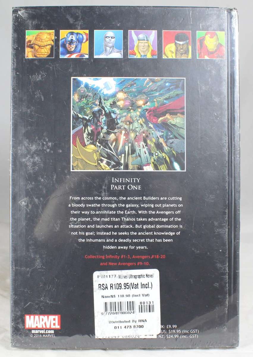 Marvel Ultimate Graphic Novels - Infinity Part One - Book #92 - Bid Now!