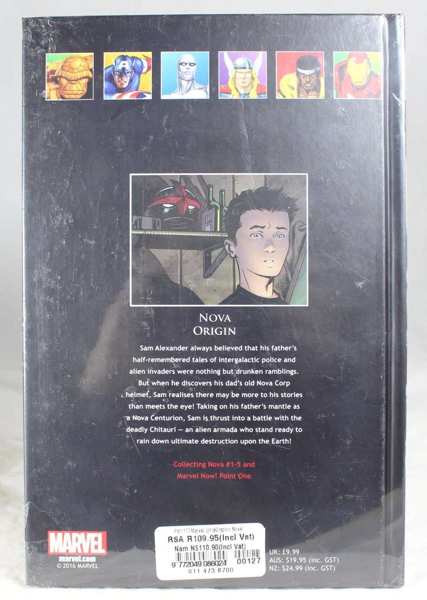 Marvel Ultimate Graphic Novels - Nova - Origin - Book #91 - Bid Now!