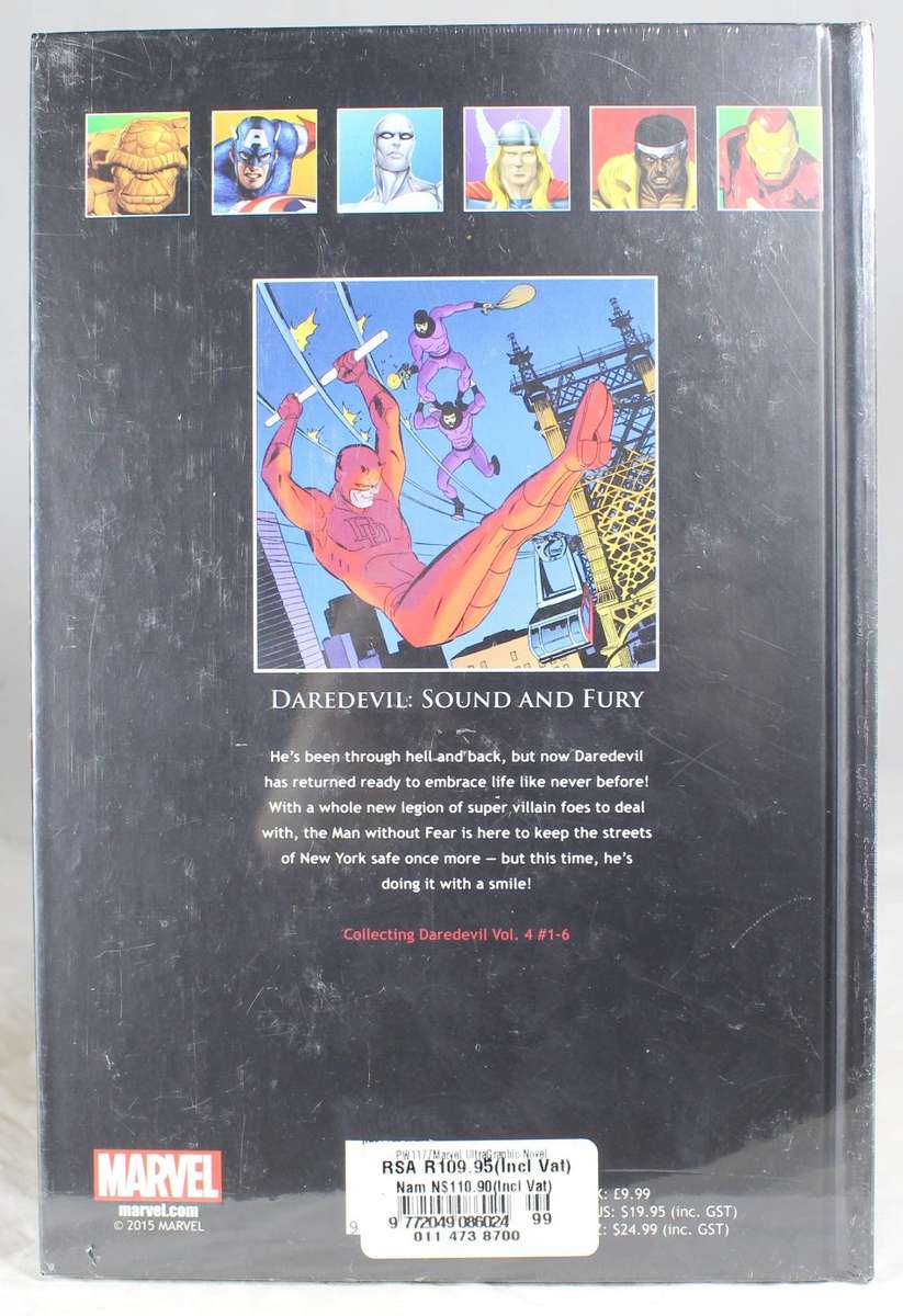 Marvel Ultimate Graphic Novels - Daredevil - Sound and Fury - Book #73 - Bid Now!