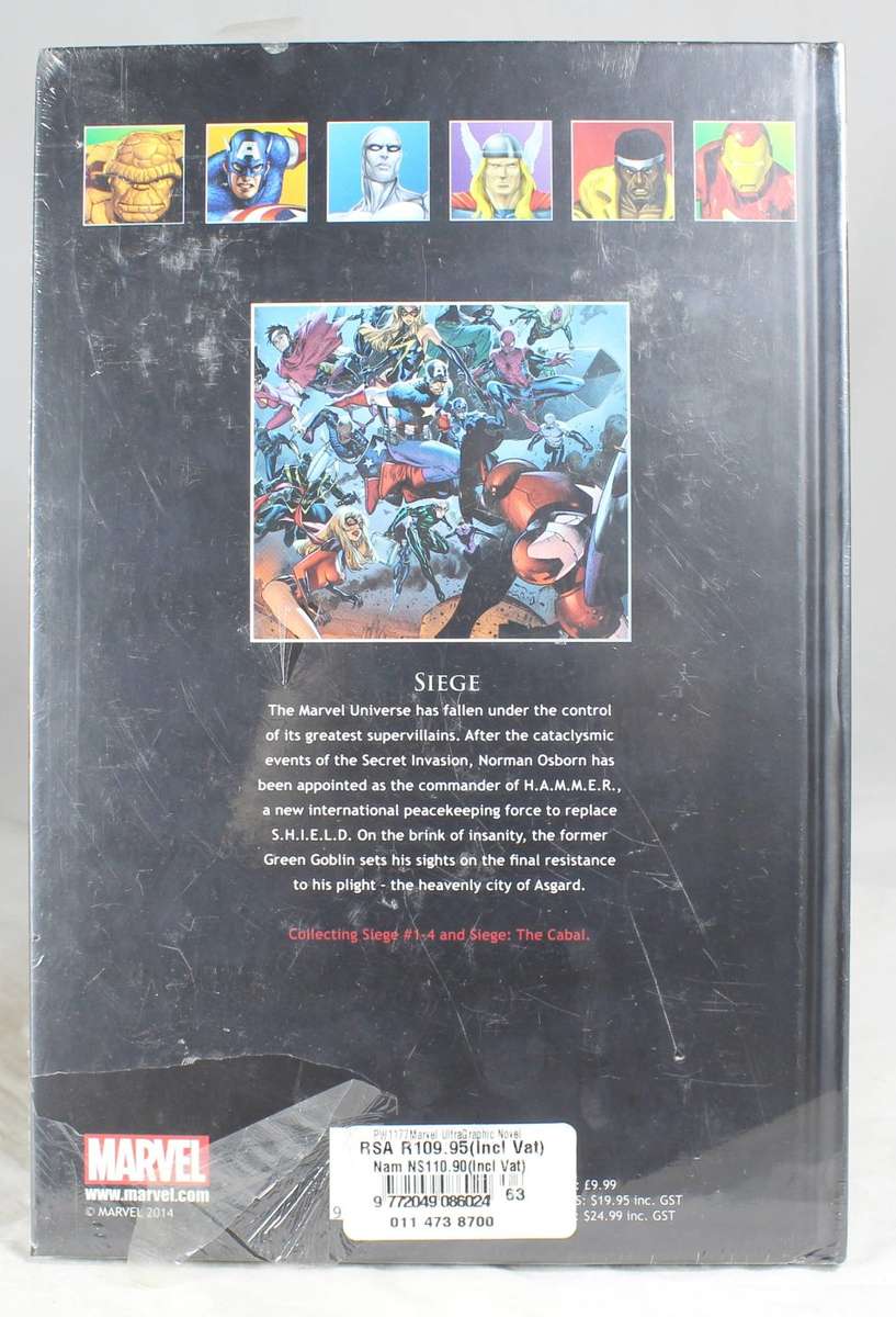 Marvel Ultimate Graphic Novels - Siege - Book #60 - Bid Now!