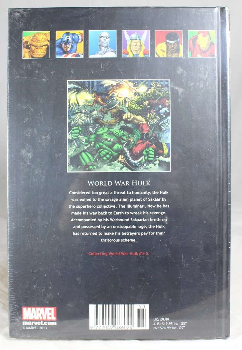 Marvel Ultimate Graphic Novels - World War Hulk - Book #55 - Bid Now!