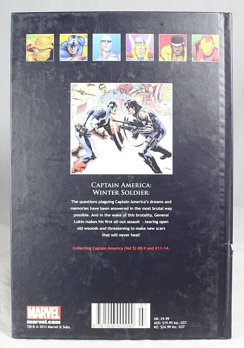 Marvel Ultimate Graphic Novels - Captain America - Winter Soldier - Book #44 - Bid Now!