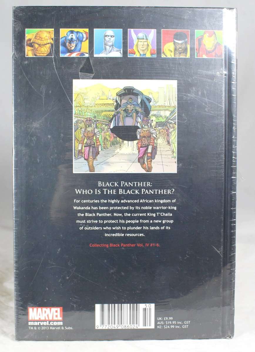 Marvel Ultimate Graphic Novels - Black Panther - Who Is The Black Panther? - Book #38 - Bid Now!