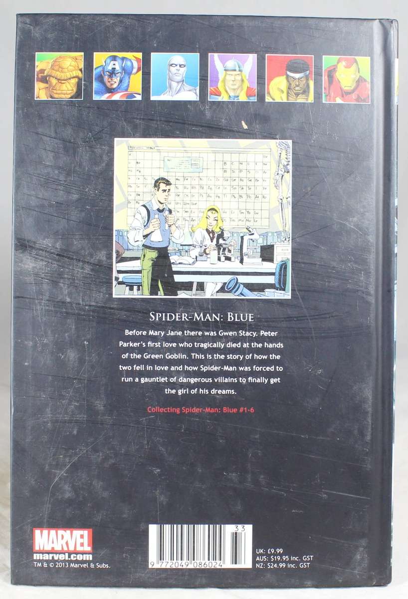 Marvel Ultimate Graphic Novels - Spider-Man - Blue - Book #25 - Bid Now!