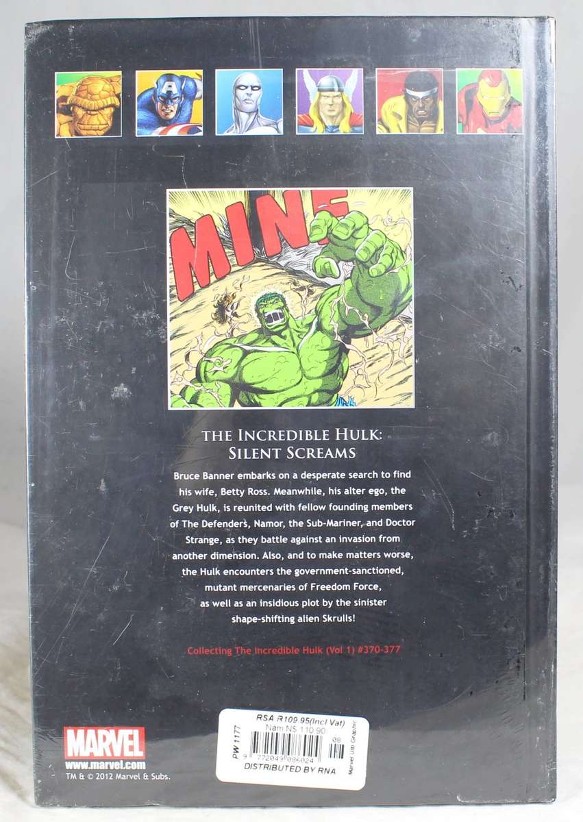 Marvel Ultimate Graphic Novels - Hulk - Silent Screams - Book #11 - Bid Now!