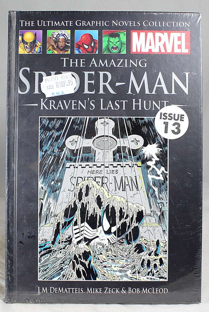 Marvel Ultimate Graphic Novels - Spider-Man - Kraven's Last Hunt - Book #10 - Bid Now!