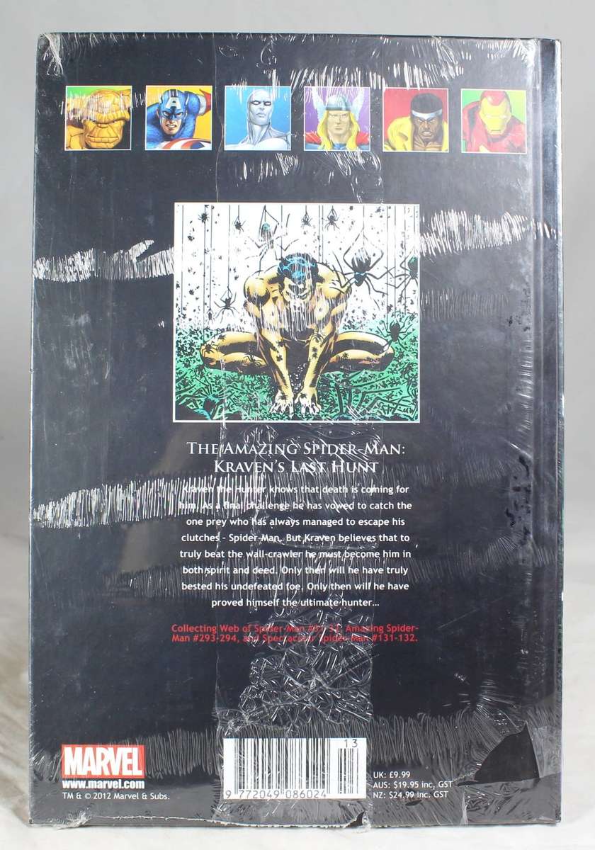 Marvel Ultimate Graphic Novels - Spider-Man - Kraven's Last Hunt - Book #10 - Bid Now!