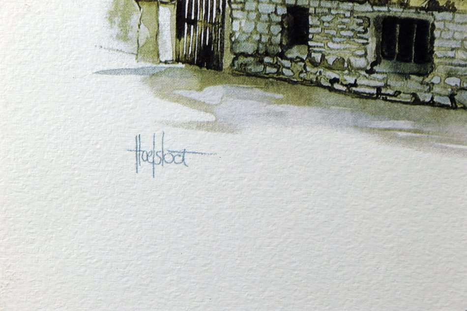 Ted Hoefsloot - The Old Mint Southam Warwickshire - Print - Beautiful - Low price act now!