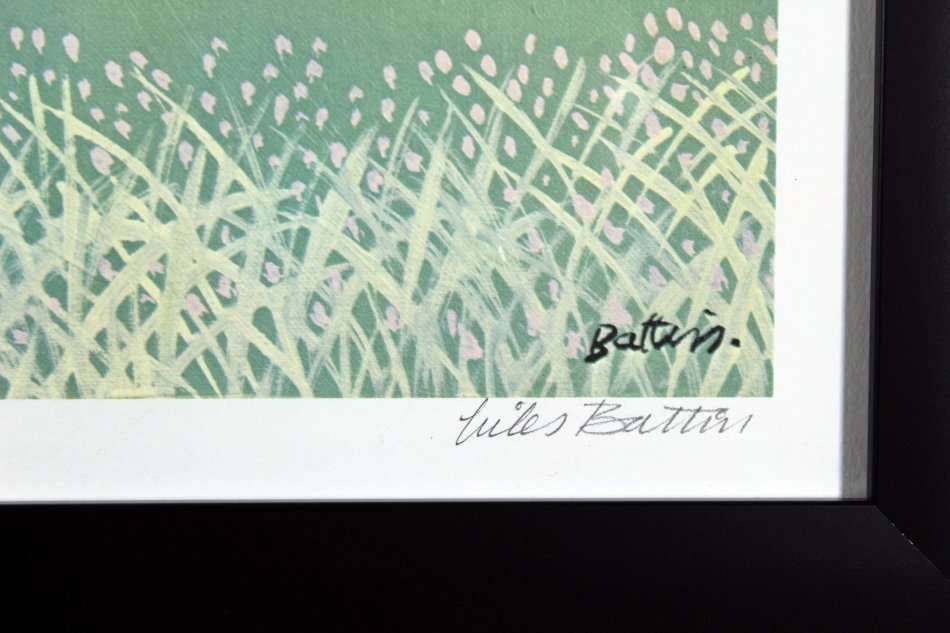 Walter Battiss - People who live in cave - Signed by Giles Battis