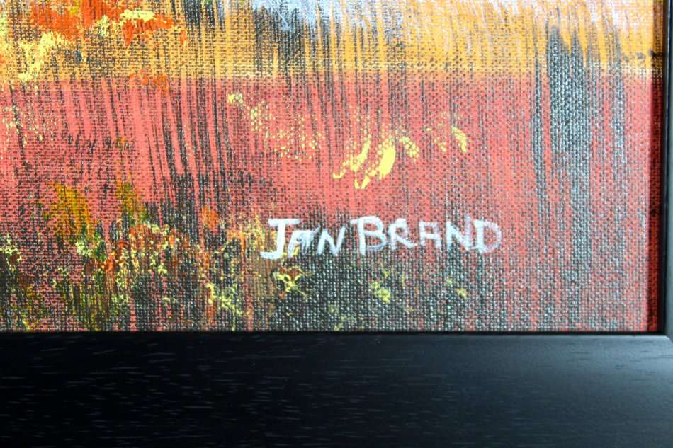 Jan Brand - Windmill in a landscape - Magnificent art!! - Bid now!