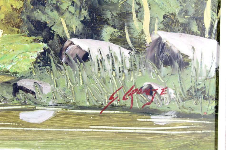 Gawie Cronje - Landscape - A beautiful piece of artwork! - Low price, act fast and bid now!