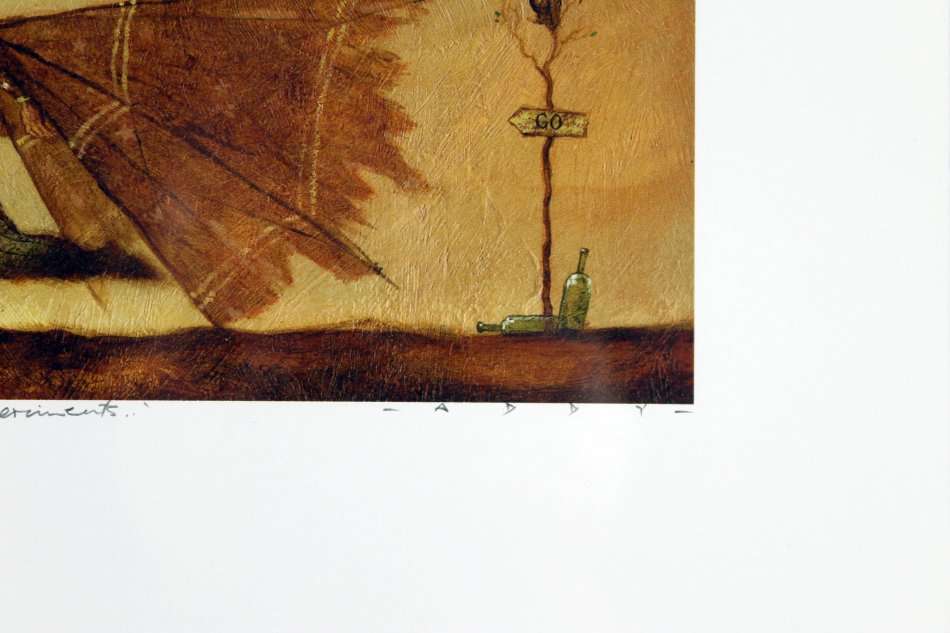 Simon Addy - Early flight - the Pinotage experiment - Limited edition print! - With COA - Bid now!