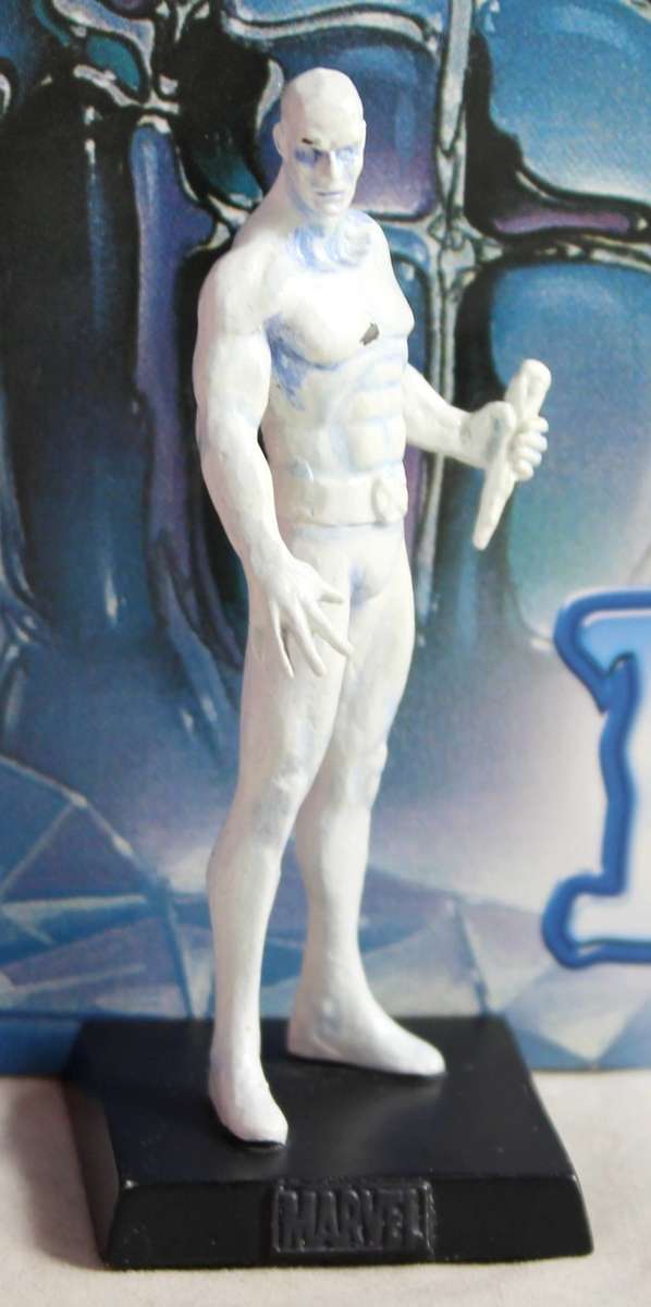 Classic Marvel Collection - Lead, hand painted figurine with book - Iceman - #33
