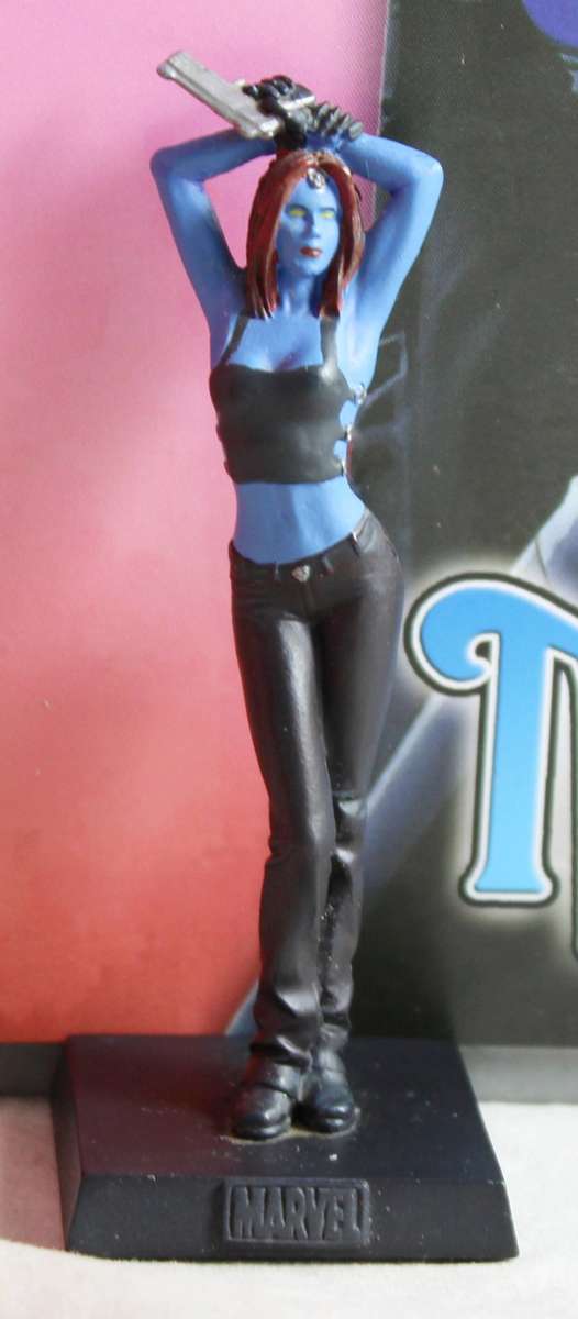 Classic Marvel Collection - Lead, hand painted figurine with book - Mystique - #39