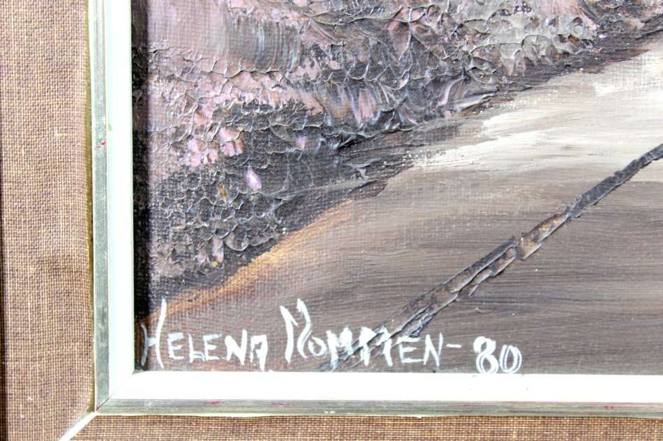 Helena Mommen - Dirt road in the mountains - A beautiful painting! -