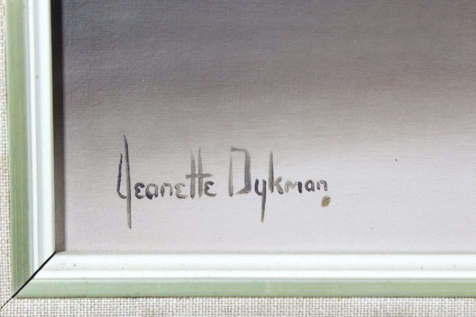 Jeanette Dykman - Still life roses - Investment art!! - Bid now!!