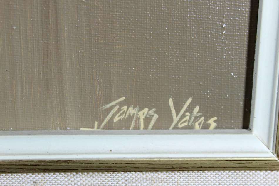 James Yates - Still life flowers - Magnificent investment art!! - Bid now!