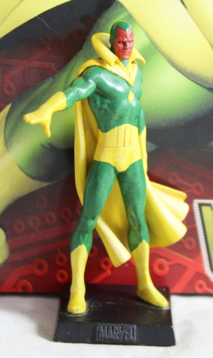Classic Marvel Collection - Lead, hand painted figurine with book - The Vision - #48