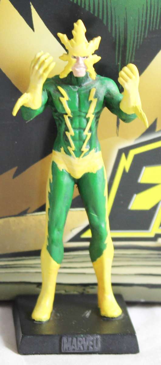 Classic Marvel Collection - Lead, hand painted figurine with book - Electro - #62
