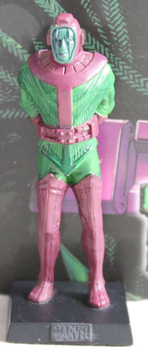 Classic Marvel Collection - Lead, hand painted figurine with book - Kang - #73