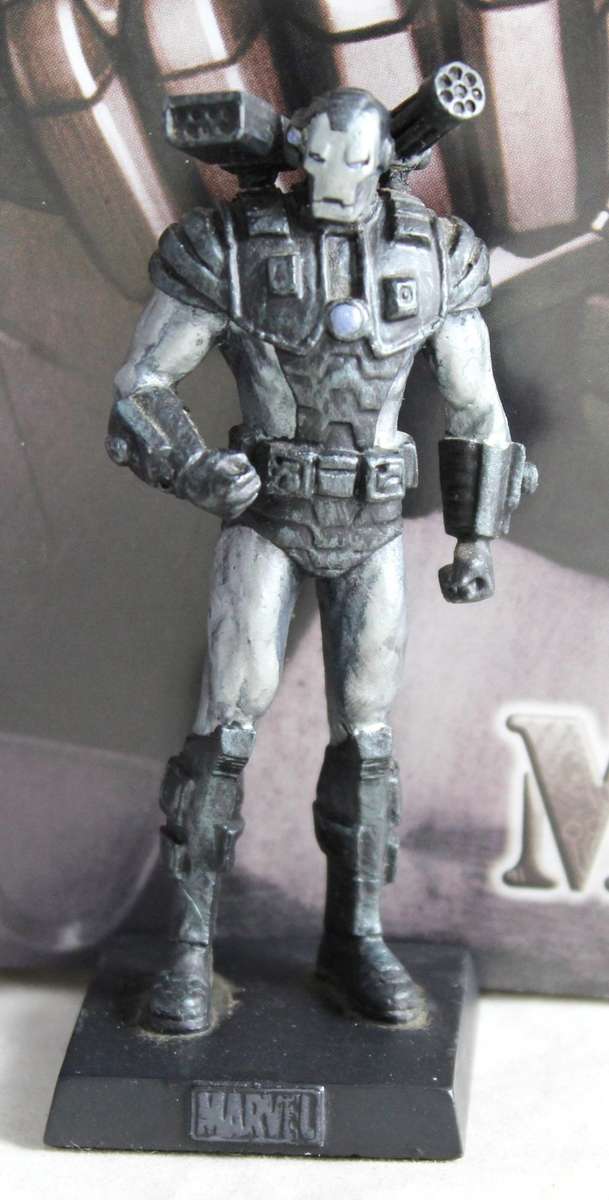 Classic Marvel Collection - Lead, hand painted figurine with book - War Machine - #101