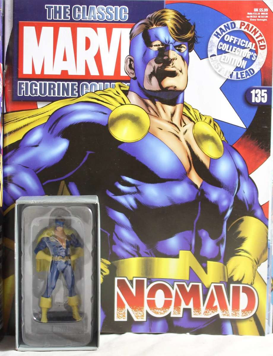Classic Marvel Collection - Lead, hand painted figurine with book - Nomad - #135