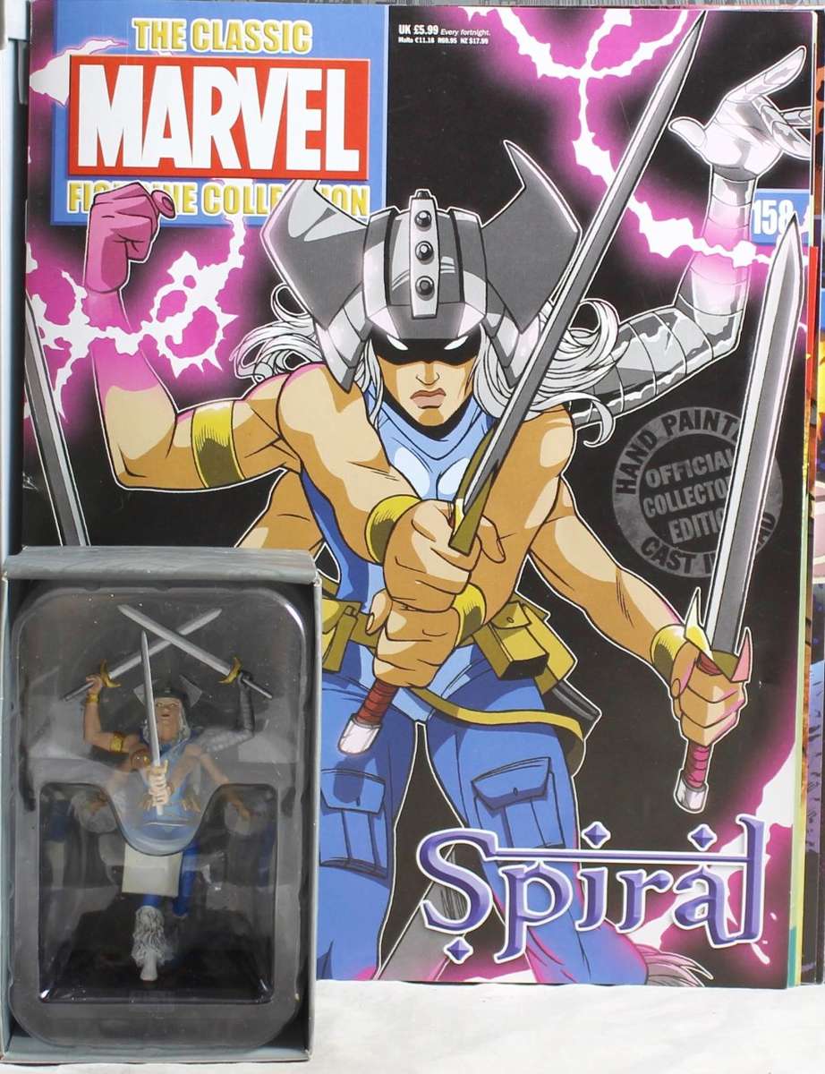 Classic Marvel Collection - Lead, hand painted figurine with book - Spiral - #158