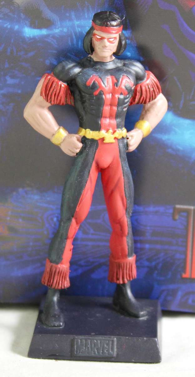 Classic Marvel Collection - Lead, hand painted figurine with book - Thunderbird - #171