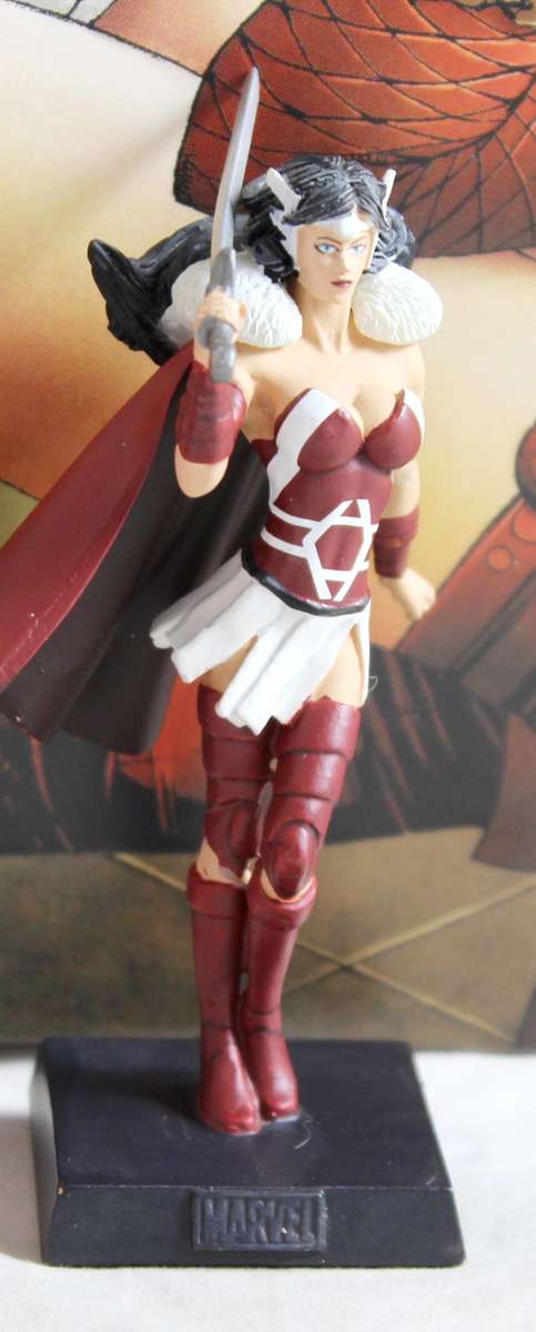 Classic Marvel Collection - Lead, hand painted figurine with book - Lady Sif - #179