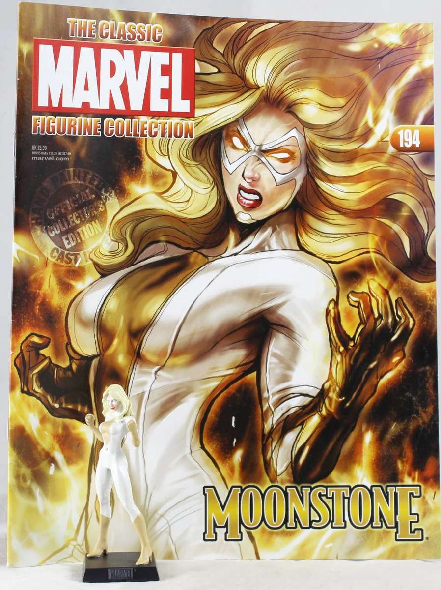 Classic Marvel Collection - Lead, hand painted figurine with book - Moonstone - #194