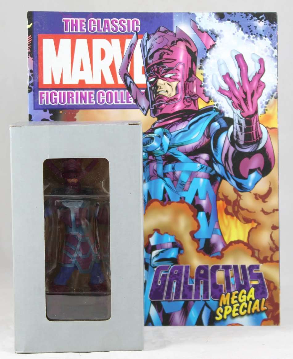 Classic Marvel Collection-Lead, hand painted figurine with book-Mega Special Edition- Galactus- #215