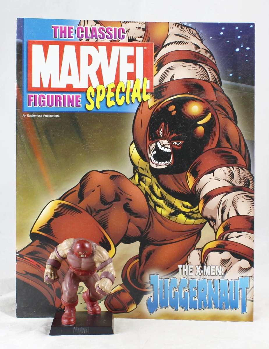 Classic Marvel Collection-Lead, hand painted figurine with book-Special Edition- Juggernaut - #582