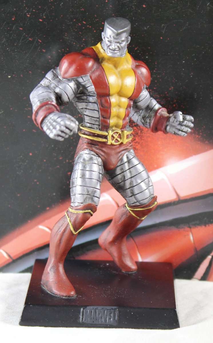 Classic Marvel Collection-Lead, hand painted figurine with book-Special Edition- Colossus - #583