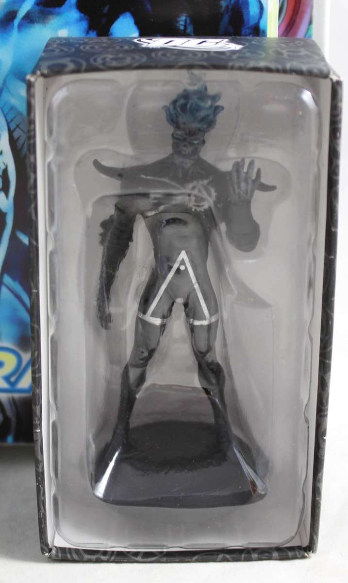 DC Blackest Night/Brightest Day - Lead, hand painted figurine with book - Deathstorm - #11