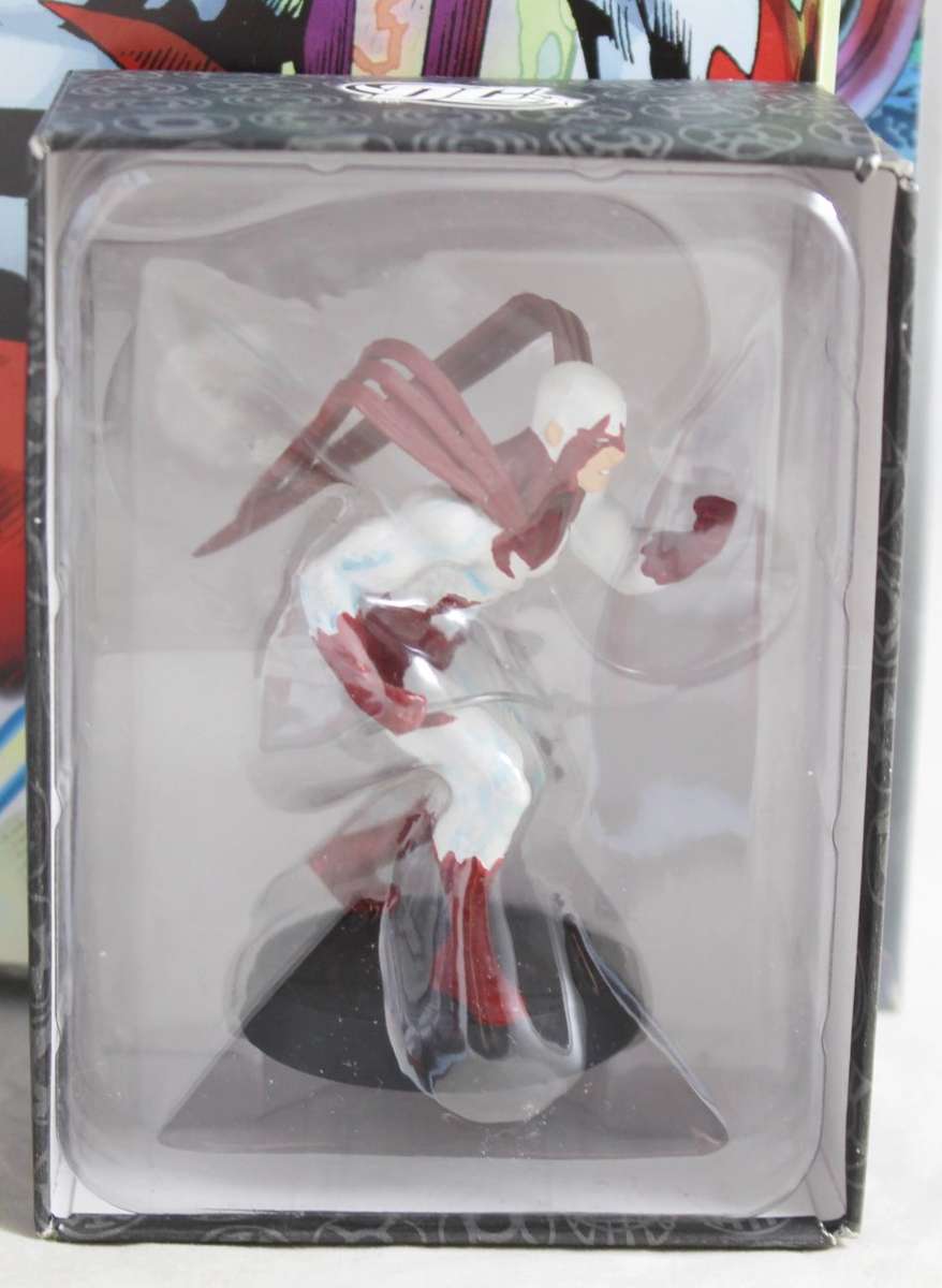 DC Blackest Night/Brightest Day - Lead, hand painted figurine with book -Hawk - #13