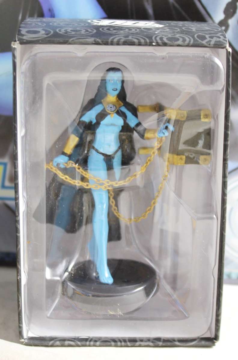 DC Blackest Night/Brightest Day - Lead, hand painted figurine with book - Lussa Drak - #15