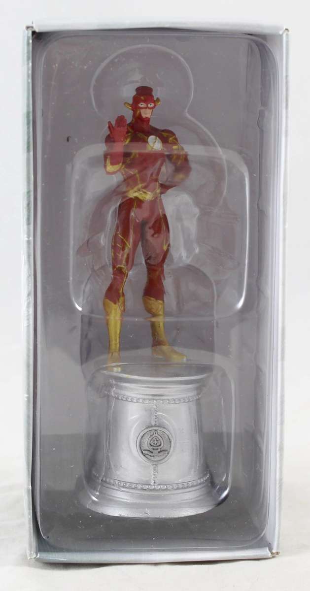 DC Chess Collection - Hand Painted Metallic Resin - Flash - Bid Now!