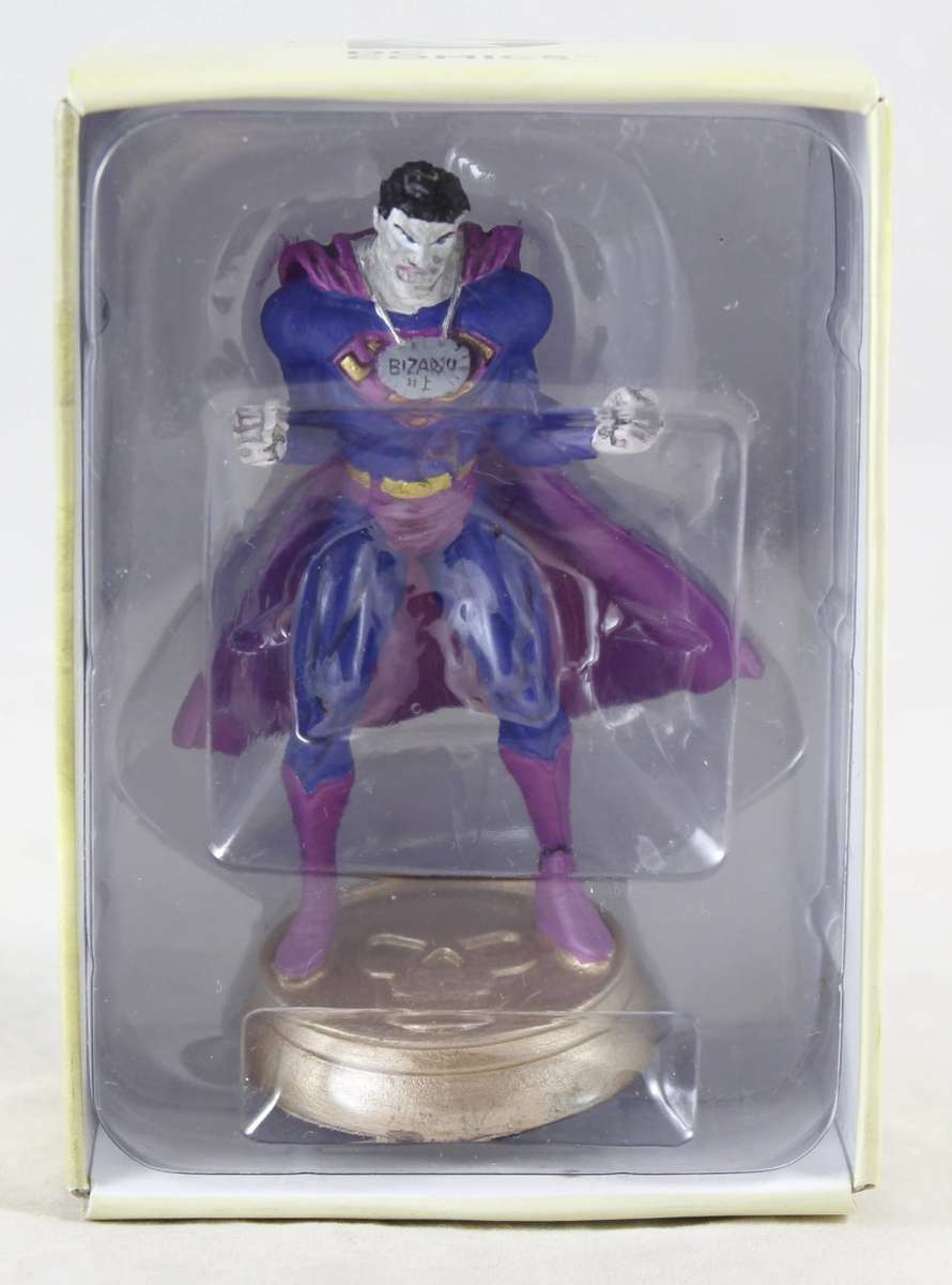 DC Chess Collection - Hand Painted Metallic Resin - Bizarro - Bid Now!