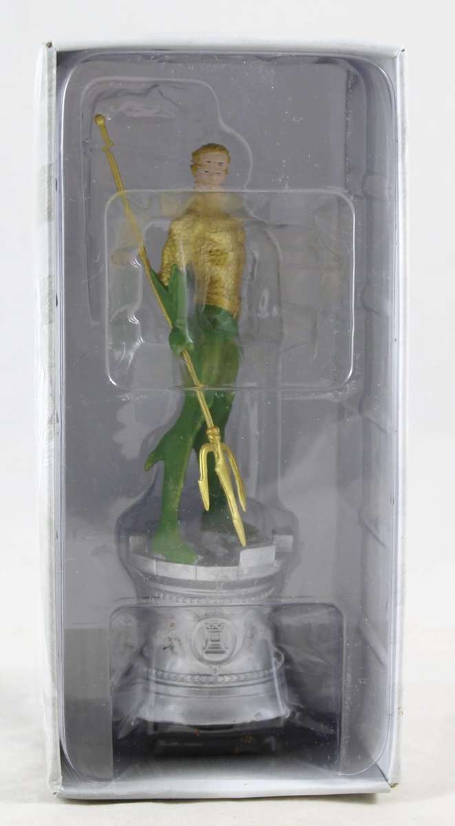 DC Chess Collection - Hand Painted Metallic Resin - Aquaman - Bid Now!