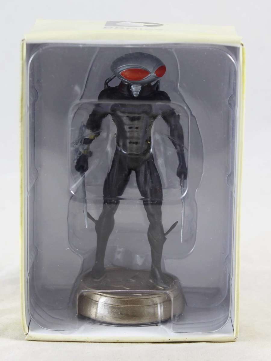 DC Chess Collection - Hand Painted Metallic Resin - Black Manta - Bid Now!