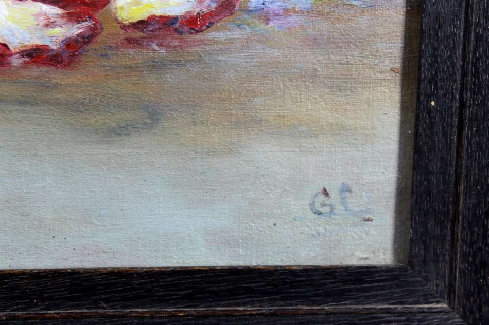 GC - Still life flowers - A beautiful oil painting! - Spoil yourself, bid now!