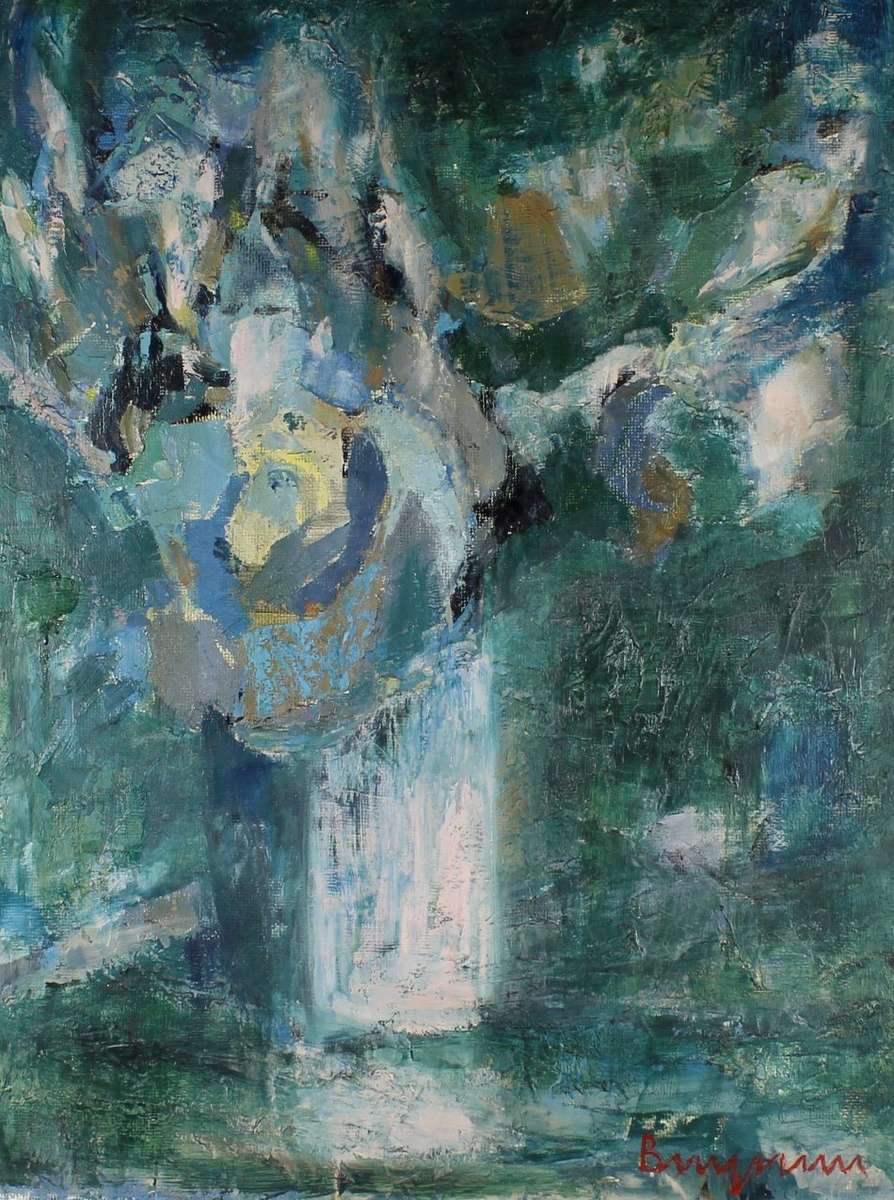 Brugmann - Abstract still life flowers